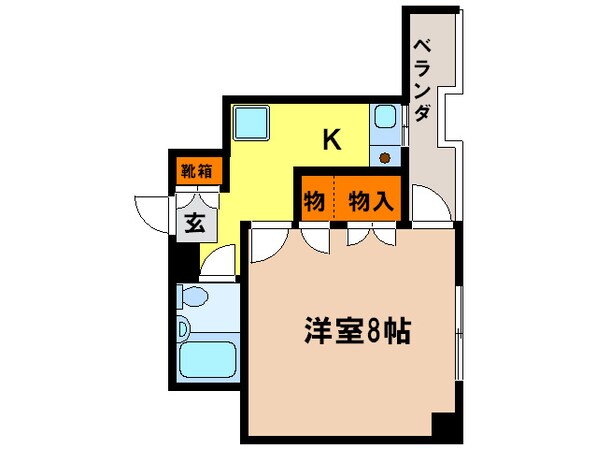 セントコ－ジア城北の物件間取画像